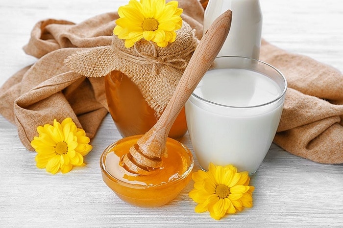 فواید نوشیدنی شیر با عسل